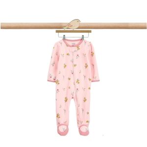 Baby Girl's Carter's Child Of Mine Pink Floral Footie